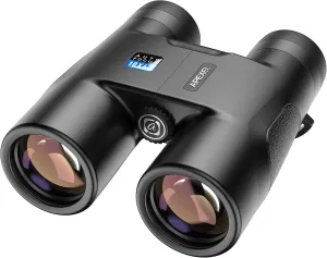 10x42 Focus-Free Binoculars,Professional High Powered HD Large View Binoculars,with BAK-9 Prism FMC Lens for Bird Watching Hunting Trave Watching Sport Events