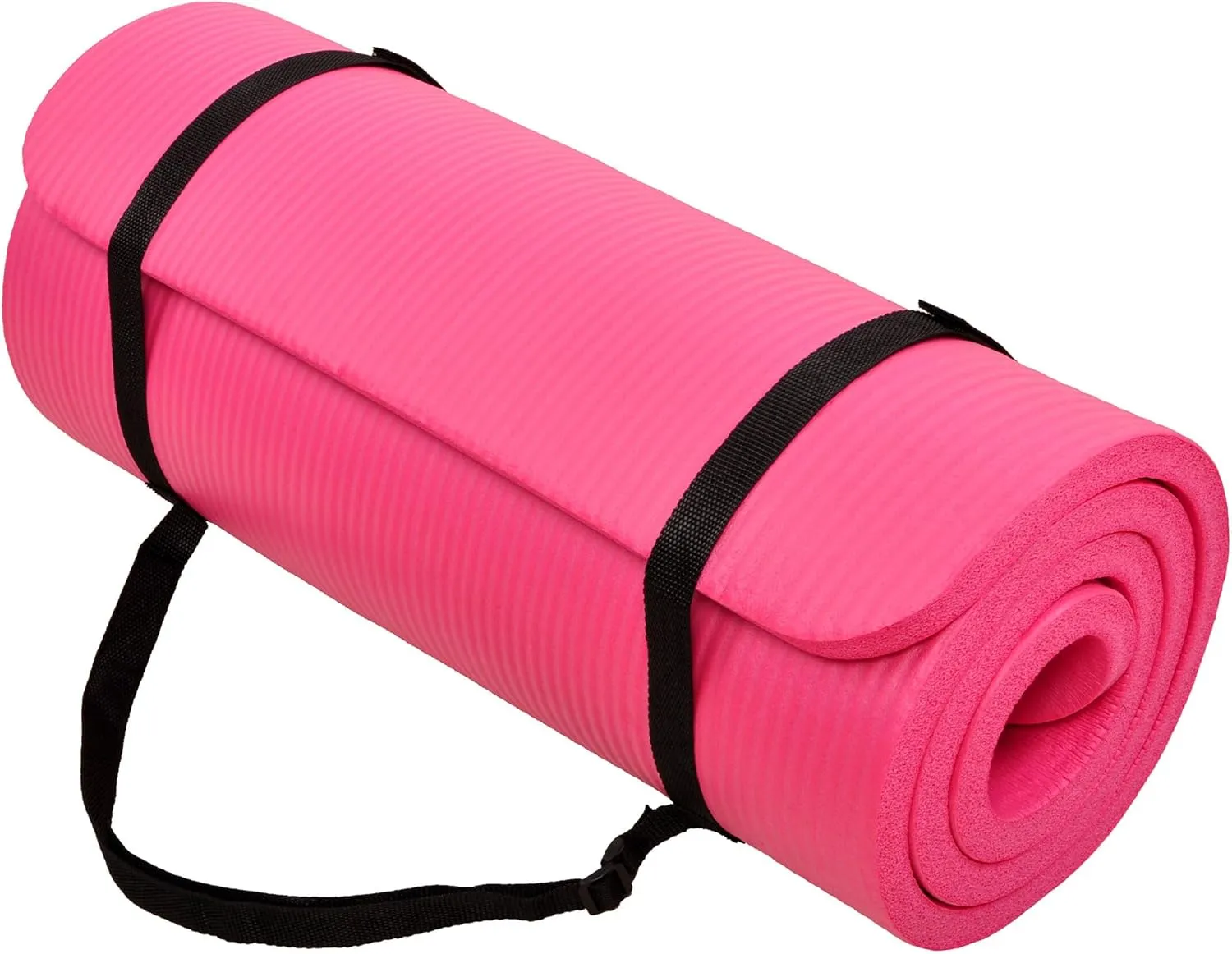 1/2-Inch Extra Thick High Density Anti-Tear Exercise Yoga Mat with Carrying Strap