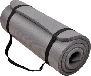 1/2-Inch Extra Thick High Density Anti-Tear Exercise Yoga Mat with Carrying Strap