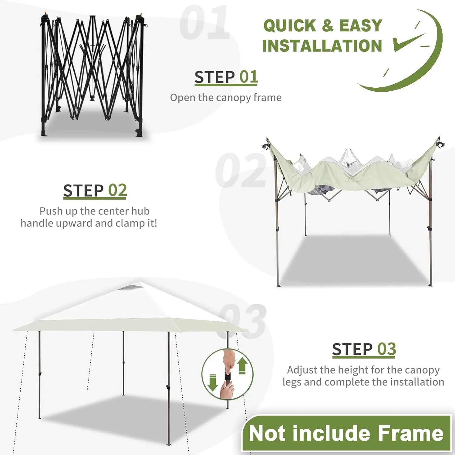 13x13 Canopy Replacement Top Cover,Single Tier Waterproof Instant Canopy Vented Top，Silver Coated Oxford Pop Up Canopy Replacement Cover for Outdoor Garden Camping(Top Only,396 * 396cm