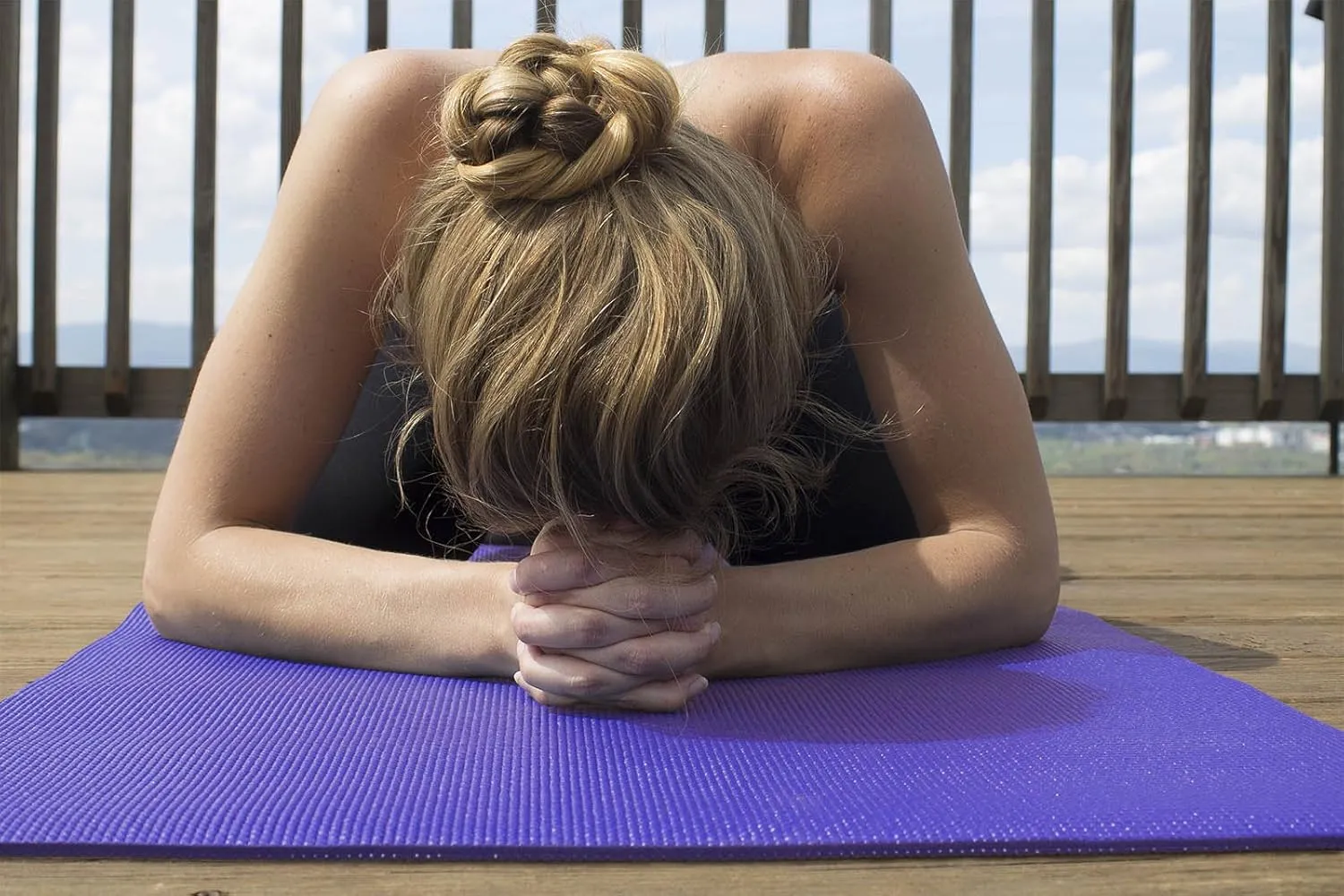 1/4" Thick High Density Deluxe Non Slip Exercise Pilates & Yoga Mat