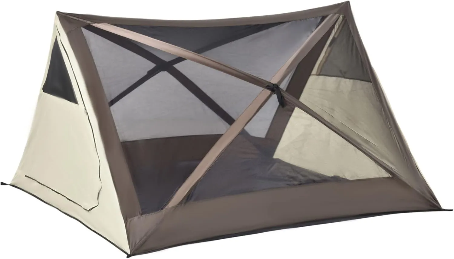 2-3 People Pop Up Camping Tent Waterproof Automatic Instant Tent Portable Cabana Beach Tent with Rainfly, Carry Bag, Windows and Doors, Outdoor Camping Hiking Indoor
