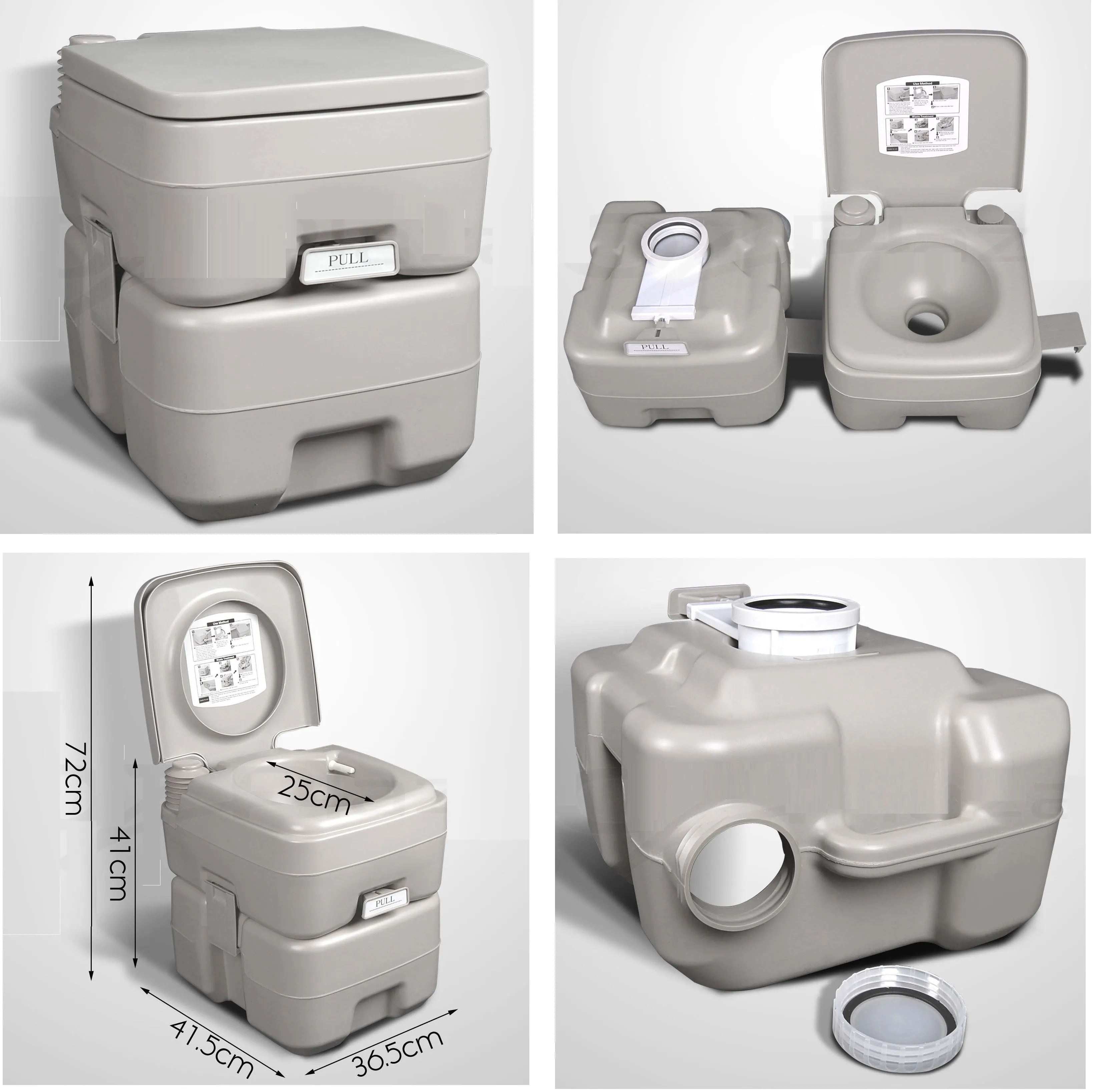 20L Outdoor Portable Toilet Camping Shower Tent / Carry Bag/ Pop Up Change Room