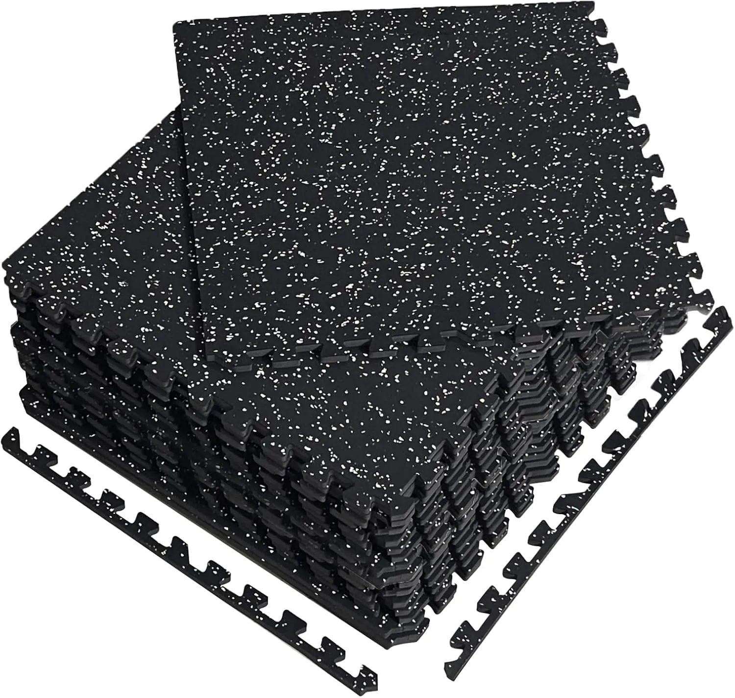 24/12 Pieces Puzzle Exercise Mat 0.56 inch, EVA Foam Gym Flooring for Home Gym, Workout Equipment, Shock-Absorbing Noise Reduction, Easy Assembly Puzzle Mat