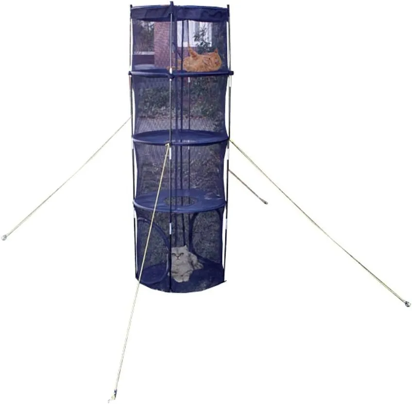 3-Level Climbing Tent for Cats, 72 by 24-Inch