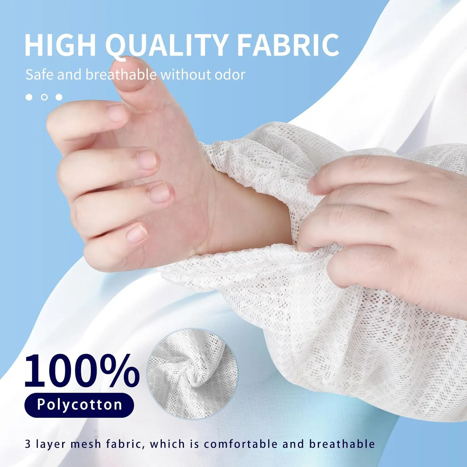 3Layer Beekeeping Suit,Ultra Ventilated Breathable Cotton,Full Beekeeping Suit Equipped with Sheepskin Gloves,Comfortable with Maximum Protection,Commercial & Beginner Beekeepers's Choice(S)