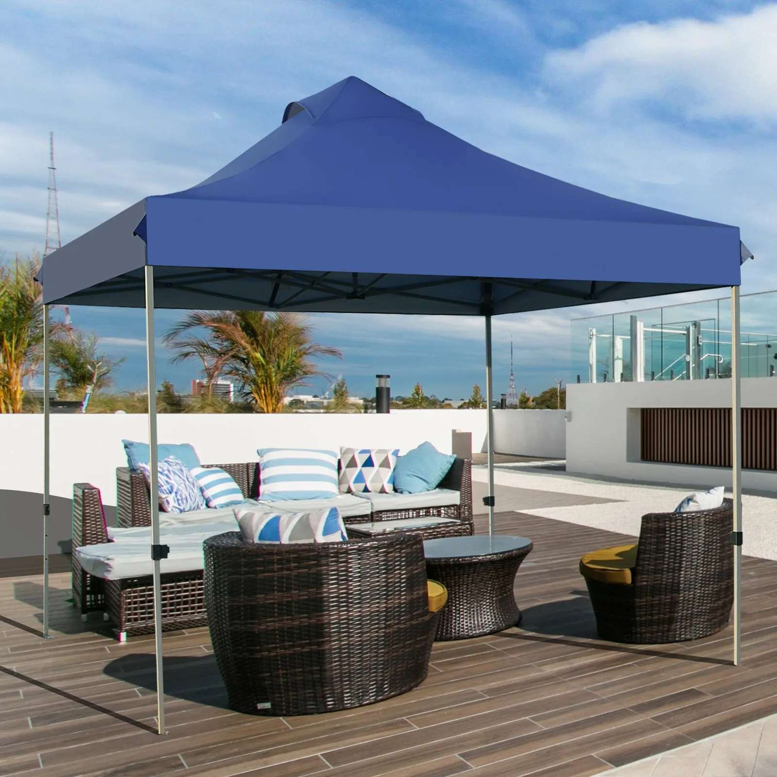 3m x 3m Pop Up Canopy Tent Commercial Instant Shelter