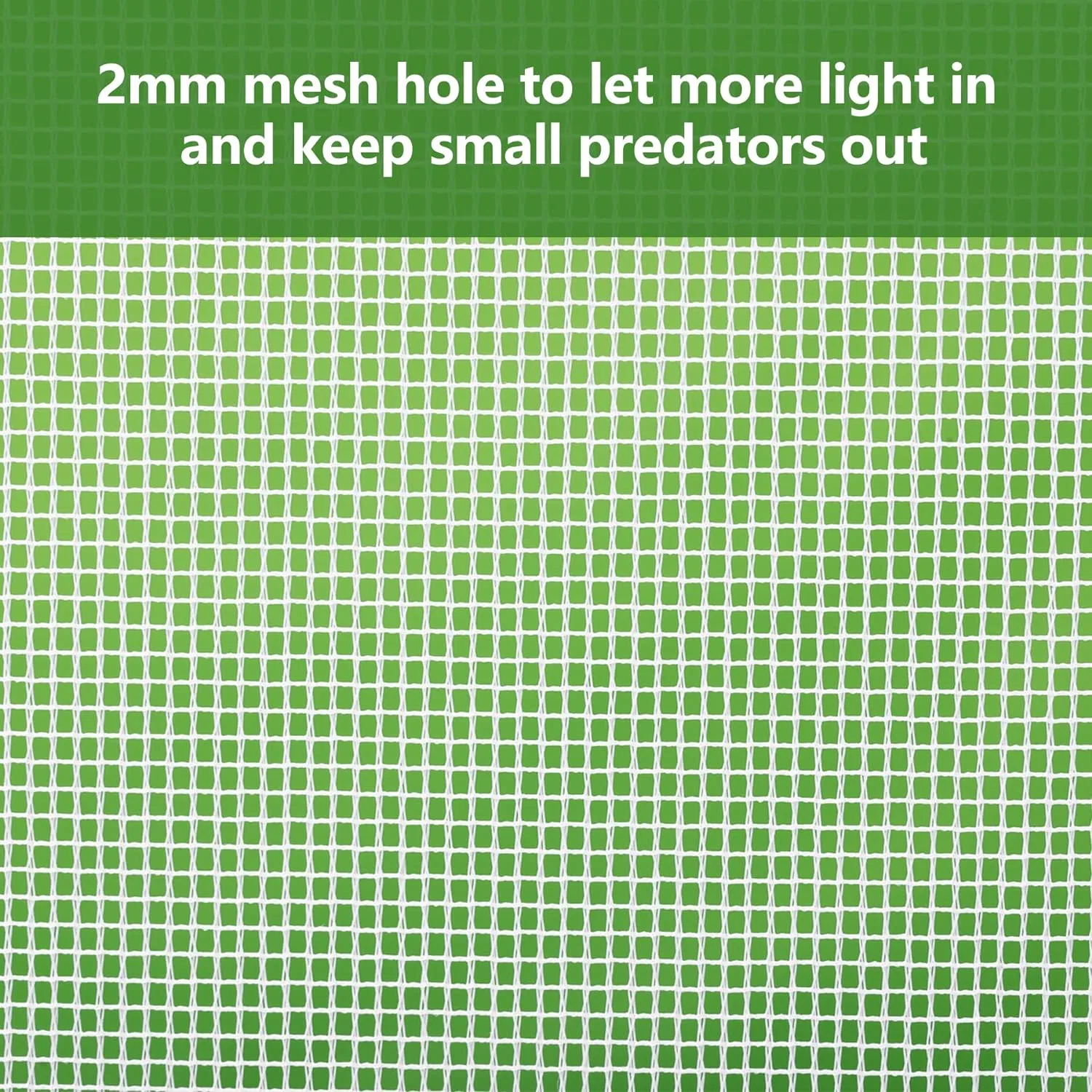 59" Outdoor Mesh Plant Enclosure, Mesh Plant Cover for Pests, Bird and Pest Protection Guard for Fruit, Vegetables, Flowers and Herbs Pop-Up Cage 35"x35"x59"