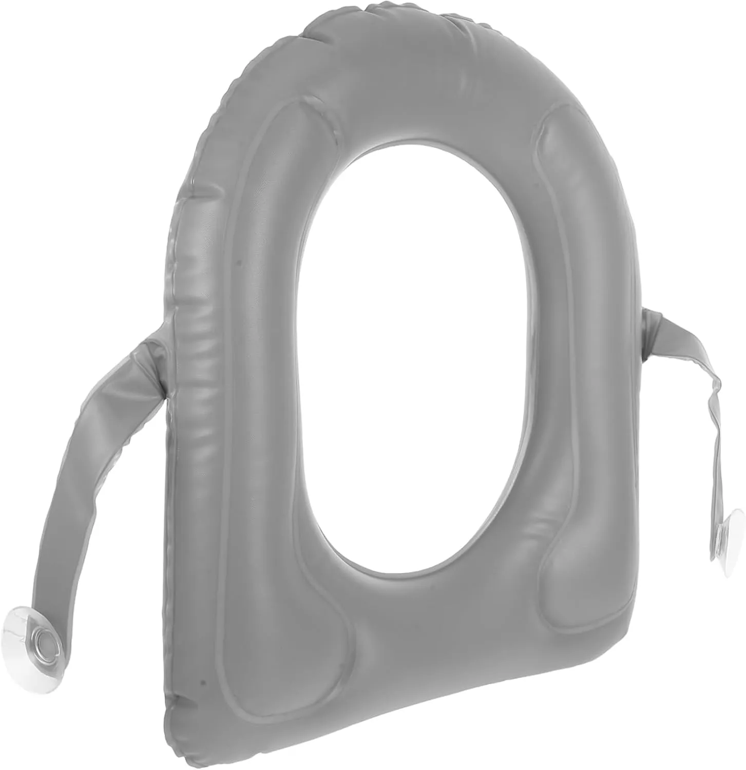 5pcs Padded Toilet Seat Cushion Inflatable Toilet Seat Pad PVC Suction Cup Storage Bag Easy Install Elderly Travel Friendly
