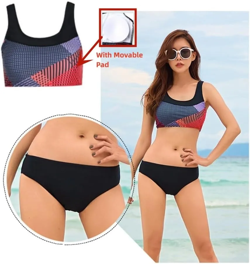 5Pcs/Set Women Burkini Swimsuits Modest Muslim Swimwear Long Sleeve Full Cover Top Swim Pants ​Bathing Suits