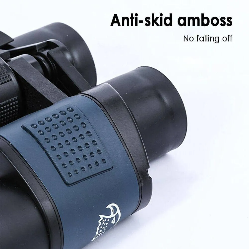 60X60 Day Night Vision Binoculars Telescope 3000M Waterproof Outdoor Travel Hunt