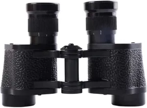 6X24 Metal Binoculars-HD Professional Wide Angle Pressure and Shockproof Binoculars with Handbag and Strap-Birds Watching Hunting-Good Sealing