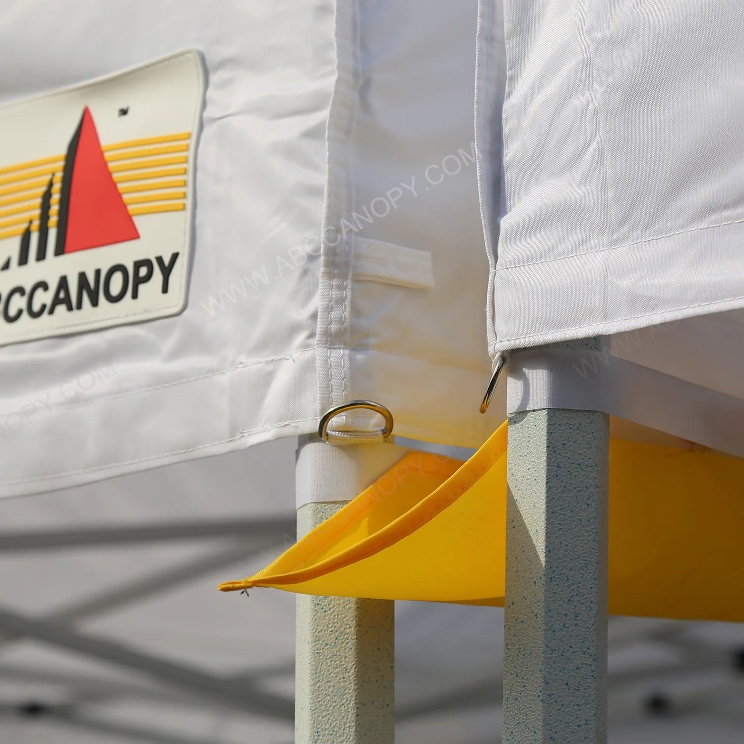 ABCCANOPY Canopy Accessories 10 Foot Canopy Rain Gutter/Light Gutter for 10' X 10' Canopy Pop up Tent-Yellow