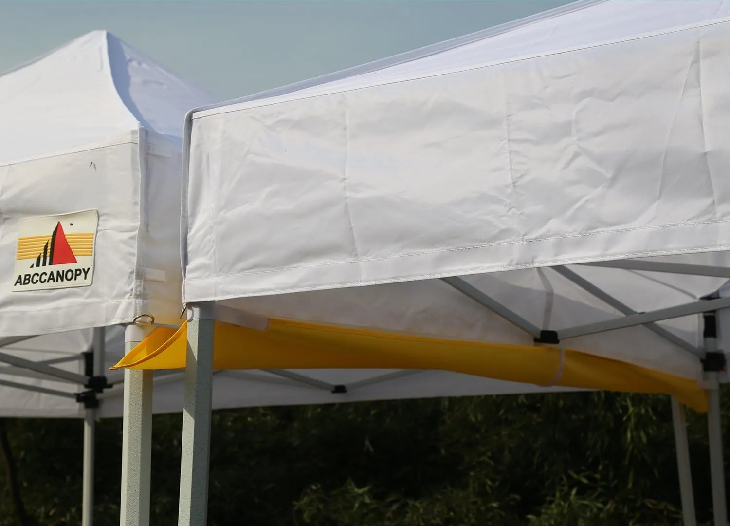 ABCCANOPY Canopy Accessories 10 Foot Canopy Rain Gutter/Light Gutter for 10' X 10' Canopy Pop up Tent-Yellow