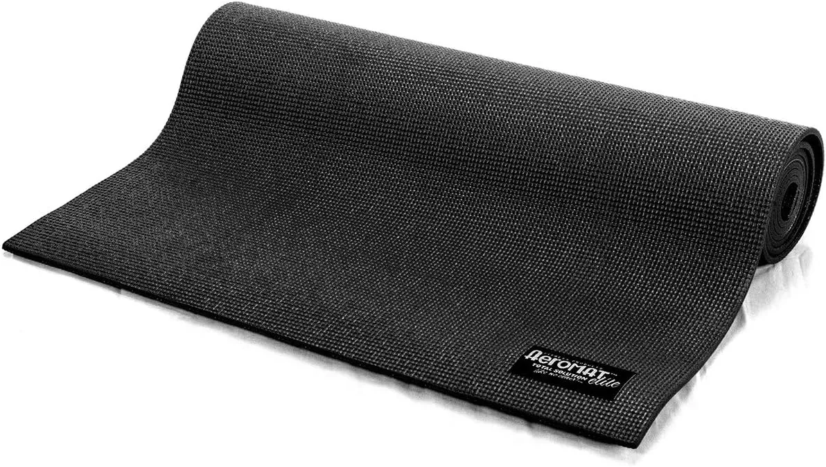 Aeromat Elite Yoga Mat, Black