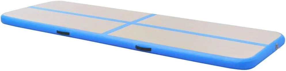 Air Track Mat Gymnastics Air Mat with Pump Inflatable Training Mat PVC vidaXL vidaXL