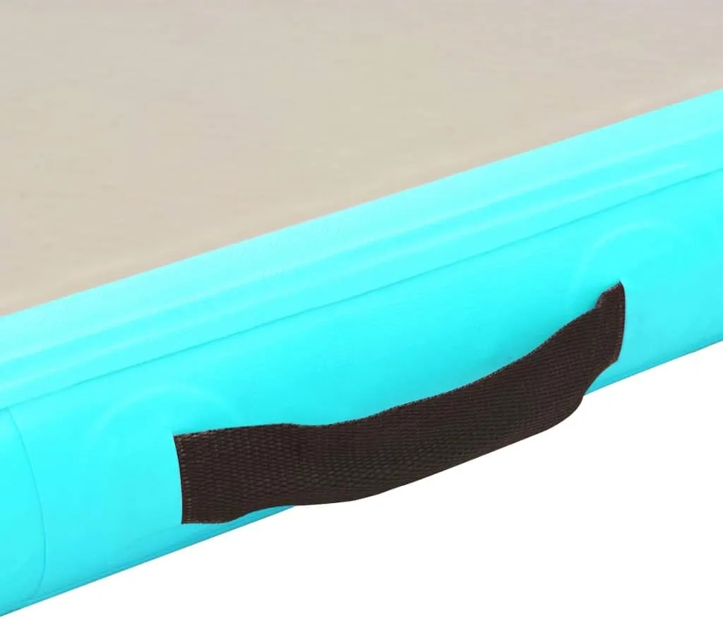 Air Track Mat Gymnastics Air Mat with Pump Inflatable Training Mat PVC vidaXL vidaXL