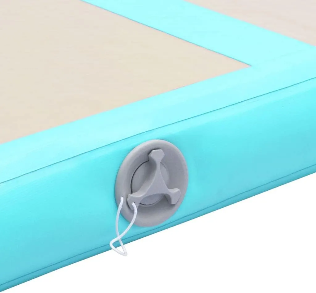 Air Track Mat Gymnastics Air Mat with Pump Inflatable Training Mat PVC vidaXL vidaXL