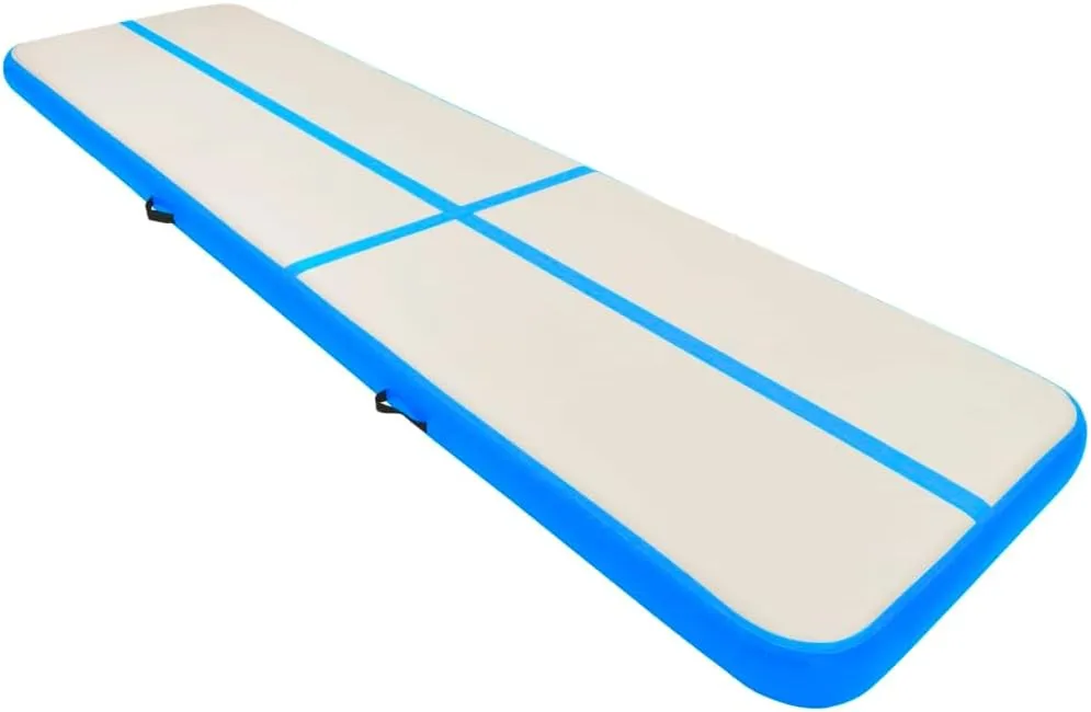 Air Track Mat Gymnastics Air Mat with Pump Inflatable Training Mat PVC vidaXL vidaXL