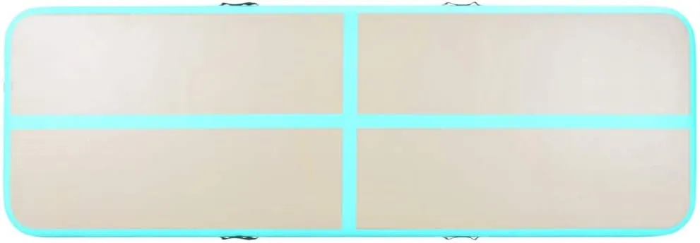 Air Track Mat Gymnastics Air Mat with Pump Inflatable Training Mat PVC vidaXL vidaXL