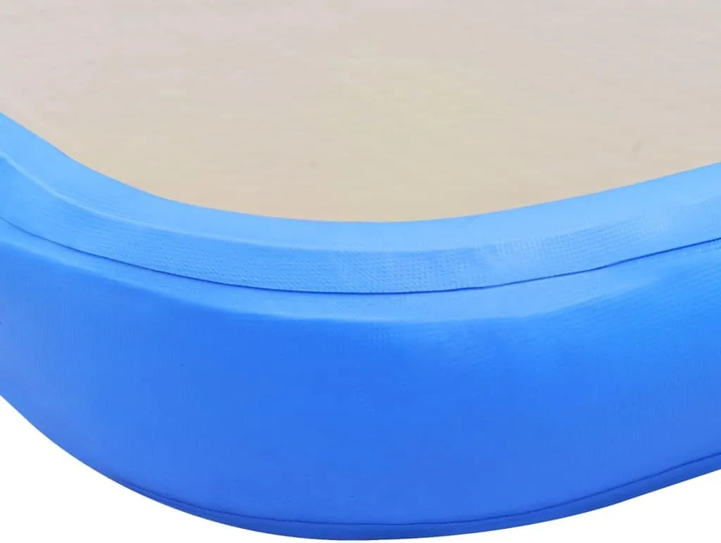 Air Track Mat Gymnastics Air Mat with Pump Inflatable Training Mat PVC vidaXL vidaXL