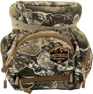 Alaska Guide Creations Kodiak CUB with MAX Pocket | Binocular Harness Chest Pack for Hiking and Hunting | Compact Utility Bag (Realtree Excape)