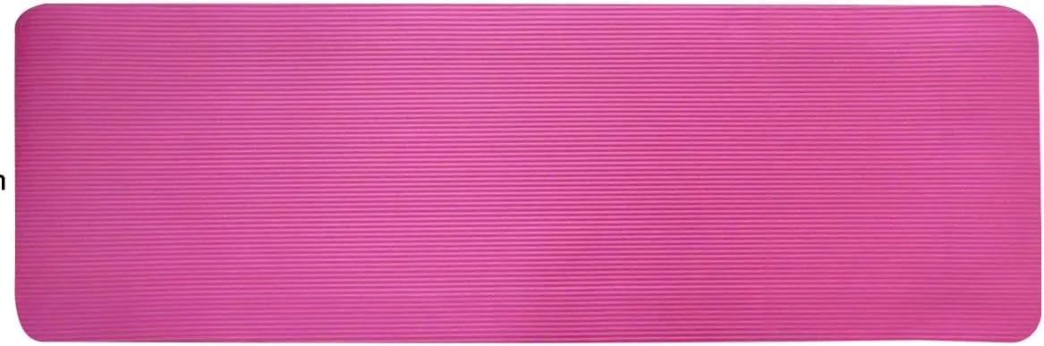 All Purpose 1/2-Inch Extra Thick High Density Anti-Tear Exercise Yoga Mat with Carrying Strap with Optional Yoga Blocks, Multiple Colors
