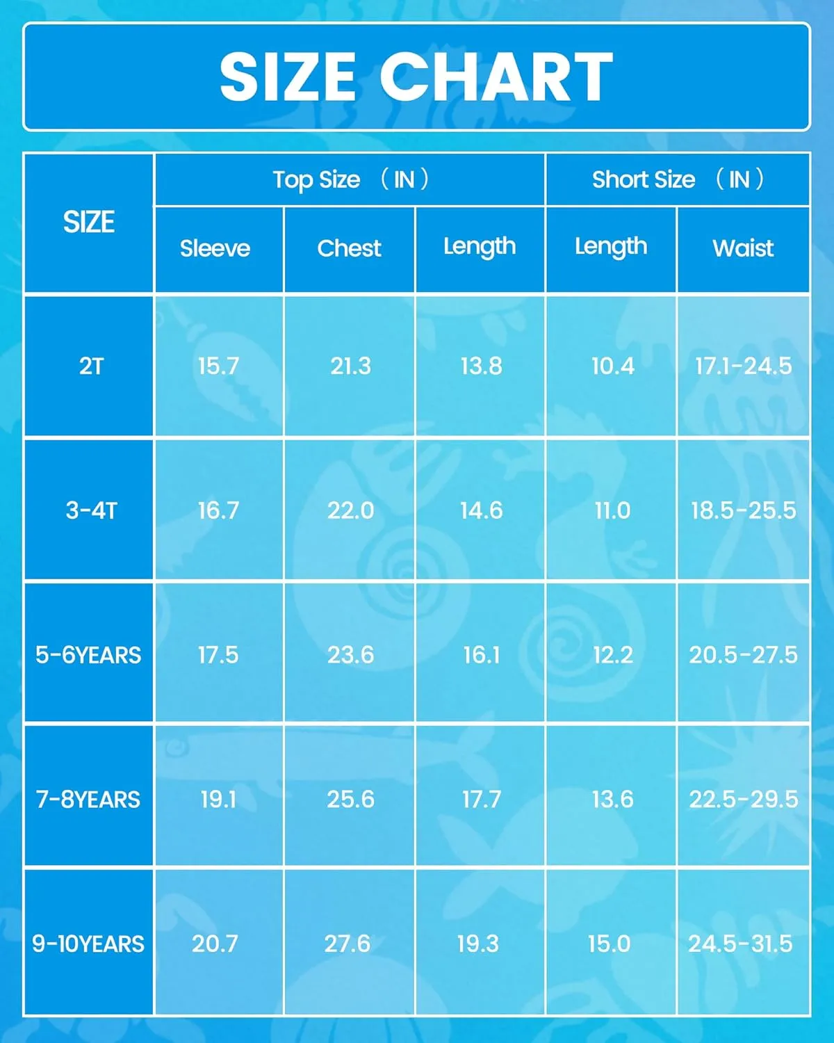 Angel season Boys Swimsuit Toddler Rash Guard Swim Set Long Sleeve Shirt with Swim Trunks Bathing Suit UPF 50  Swimwear