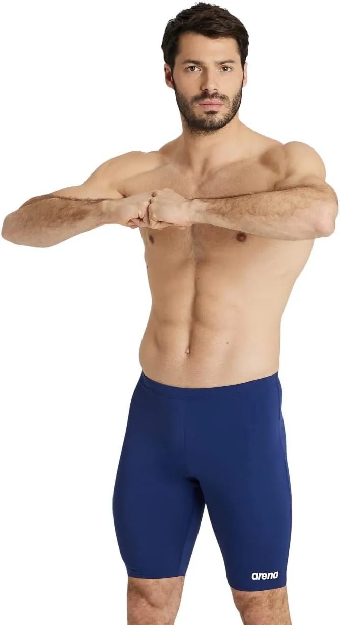 ARENA Men's Team Colors Solid Swim Jammer MaxLife Athletic Swimwear Pool Training Swimsuit Competitive Swimming Bathing Suit