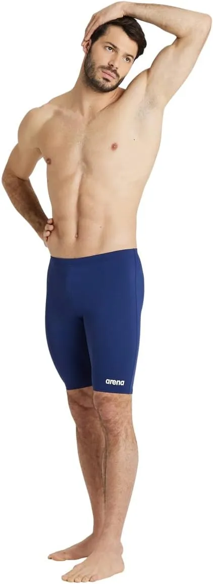 ARENA Men's Team Colors Solid Swim Jammer MaxLife Athletic Swimwear Pool Training Swimsuit Competitive Swimming Bathing Suit