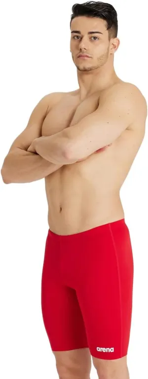 ARENA Men's Team Colors Solid Swim Jammer MaxLife Athletic Swimwear Pool Training Swimsuit Competitive Swimming Bathing Suit