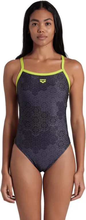 ARENA Performance Camo Kikko Women's Swimsuit Challenge Back One Piece MaxLife Training Suit Competitive Ladies Bathing Suit