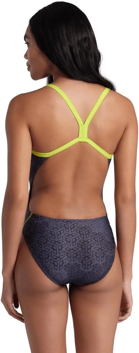 ARENA Performance Camo Kikko Women's Swimsuit Challenge Back One Piece MaxLife Training Suit Competitive Ladies Bathing Suit