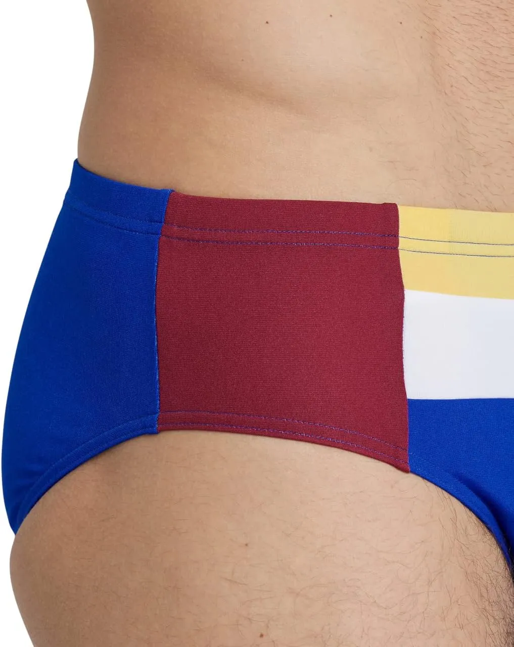 ARENA Performance Icons Panel Men's Swim Brief Chlorine-Proof MaxLife Intensive Training Suit
