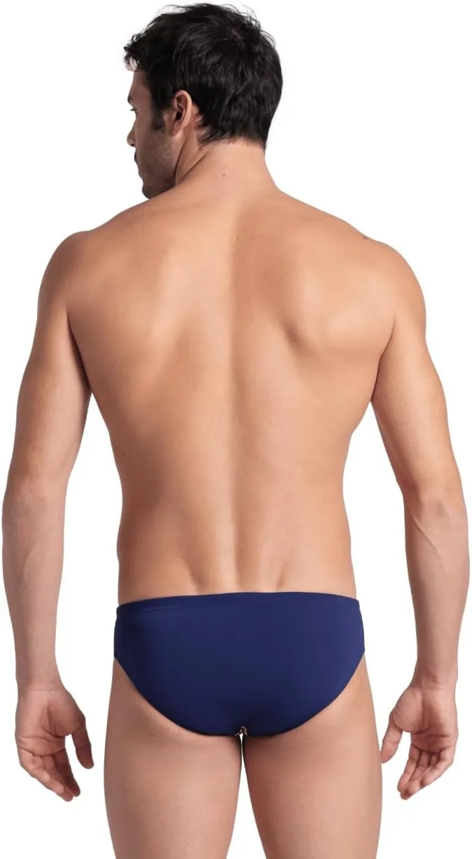 ARENA Performance Men's Multi Stripes Swim Brief MaxLife Athletic Swimsuit Fitness or Competitive Swimmers Bathing Suit