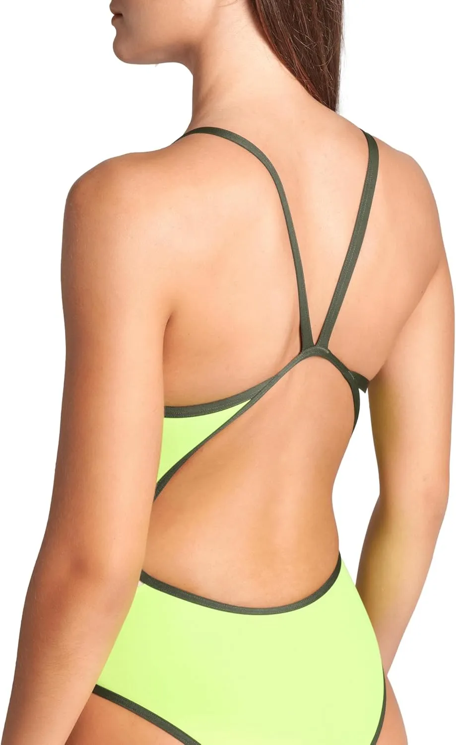 ARENA Women's Icons Solid Sports Swimsuit Super Fly Back Racing Training Competitive Swim Bathing Suit Athletic Swimwear