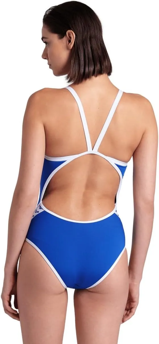 ARENA Women's Icons Solid Sports Swimsuit Super Fly Back Racing Training Competitive Swim Bathing Suit Athletic Swimwear