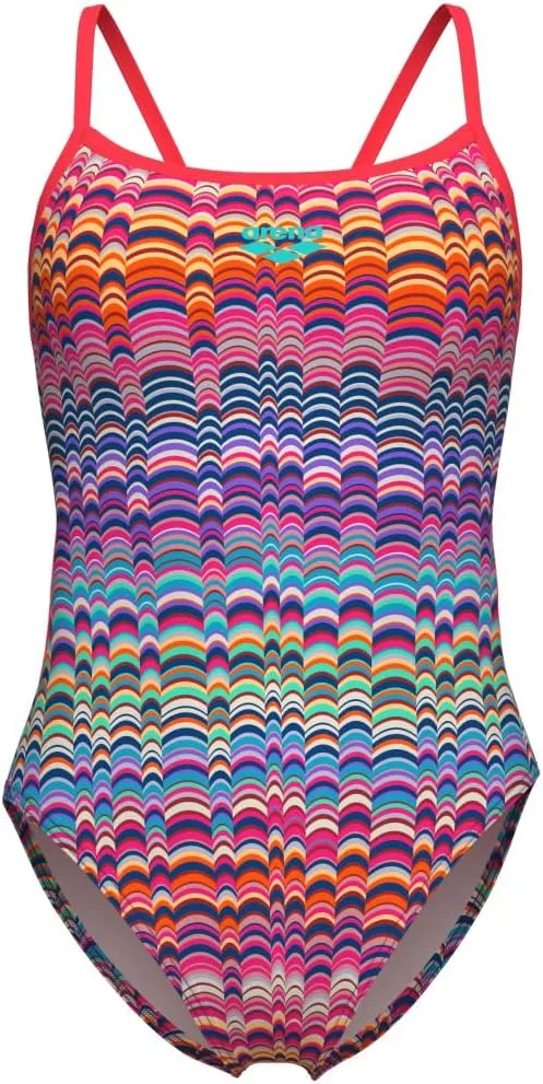 ARENA Women's Performance Ondulation Lace Back Training Swimsuit Ladies Bathing Suit