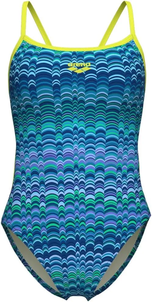 ARENA Women's Performance Ondulation Lace Back Training Swimsuit Ladies Bathing Suit