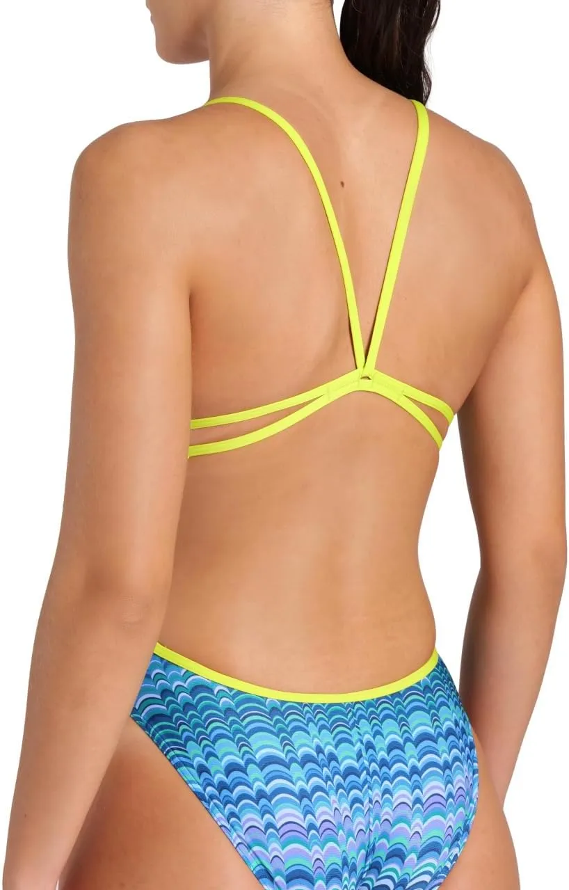 ARENA Women's Performance Ondulation Lace Back Training Swimsuit Ladies Bathing Suit