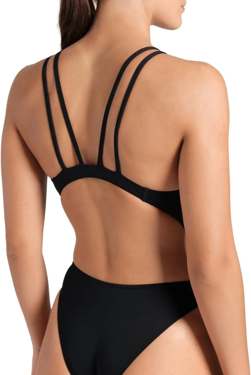 ARENA Women's Performance Sports Swimsuit Solid Tech Back Multi Bathing Suit