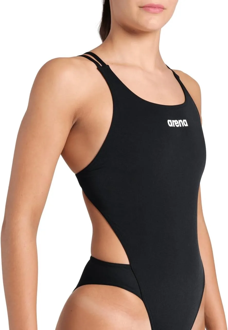ARENA Women's Performance Sports Swimsuit Solid Tech Back Multi Bathing Suit