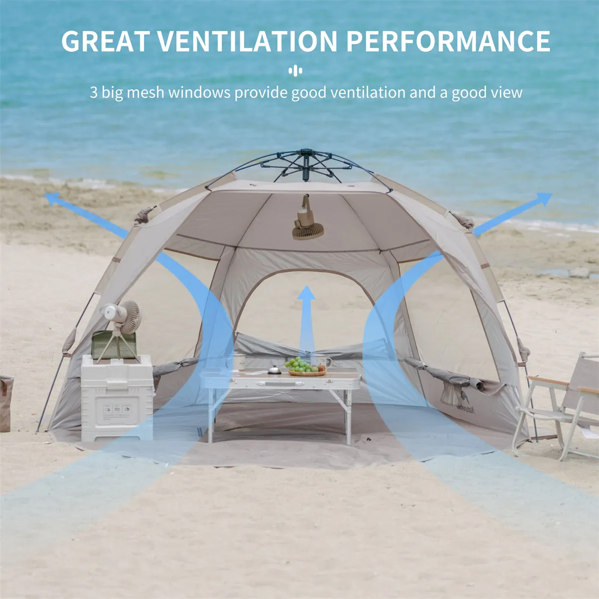 Automatic Beach Tent