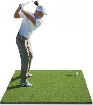 axGear Golf Hitting Mat Artificial Turf Mat for Indoor Outdoor Practice 3x4 Ft Backyard Fun