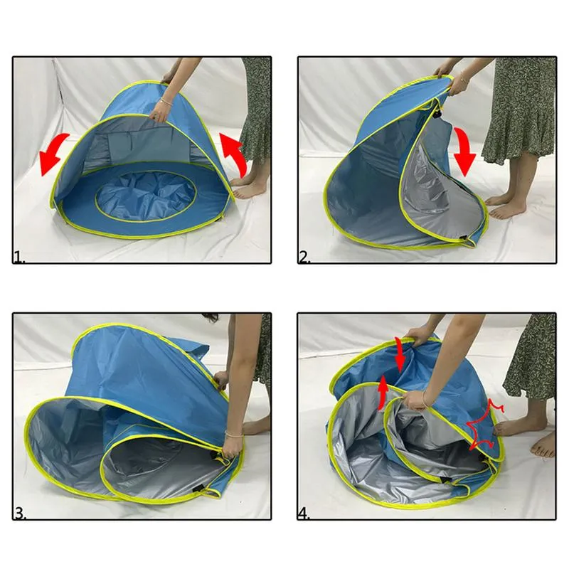 Baby Beach Pop Up Waterproof Tent
