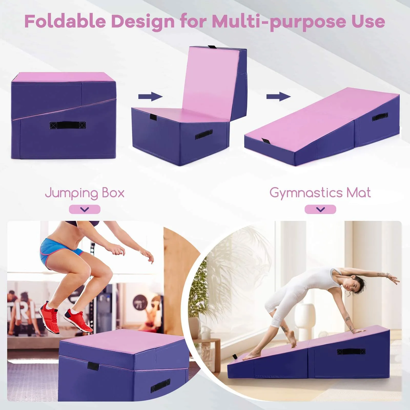 BABY JOY Foam Playset Gymnastics Tumbling Mat