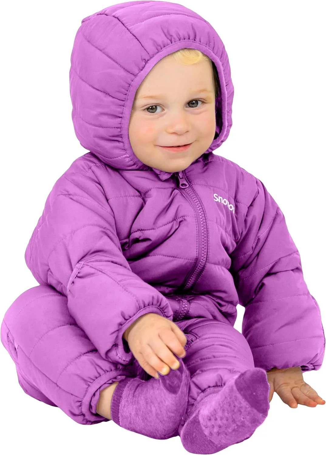 Baby Snowsuit Boys' & Girls' Insulated Powder Light Waterproof Snowsuit - Infant Snowsuit