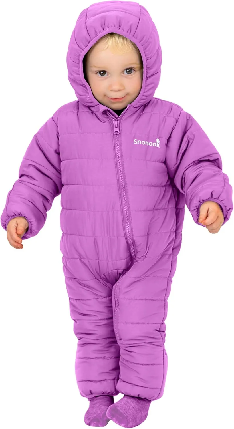 Baby Snowsuit Boys' & Girls' Insulated Powder Light Waterproof Snowsuit - Infant Snowsuit