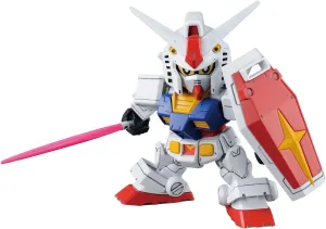 Bandai Hobby SDGCS#1 RX-78-2 Gundam "Mobile Suit Gundam" Action Figure, White