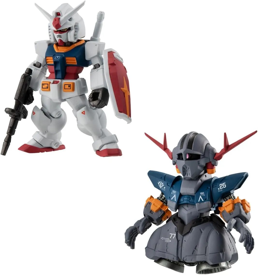 Bandai Shokugan - Mobile Suit Gundam Converge Core 45th Commemorative Last Shooting Set, FW Converge Core Collectible Figure